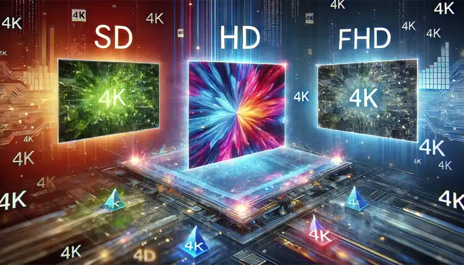 Streaming Video Resolutions Explained: SD, HD, FHD, and 4K