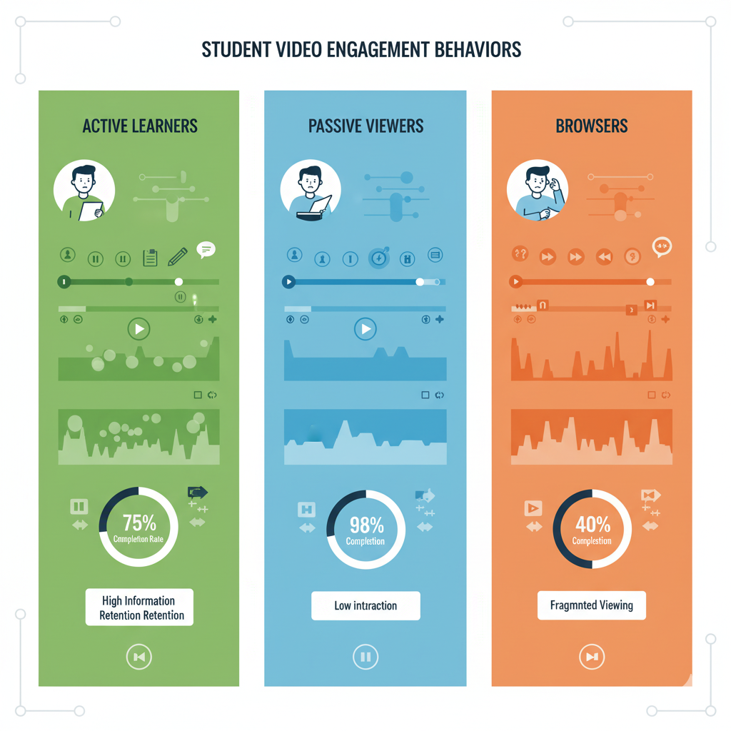 Student Engagement Patterns in Video-Based Online Learning - Analytics Insights